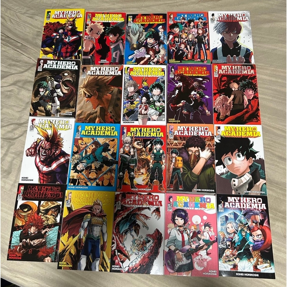 My Hero Academia Manga Volumes 1-20